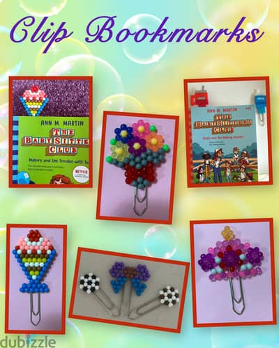 Book mark clips