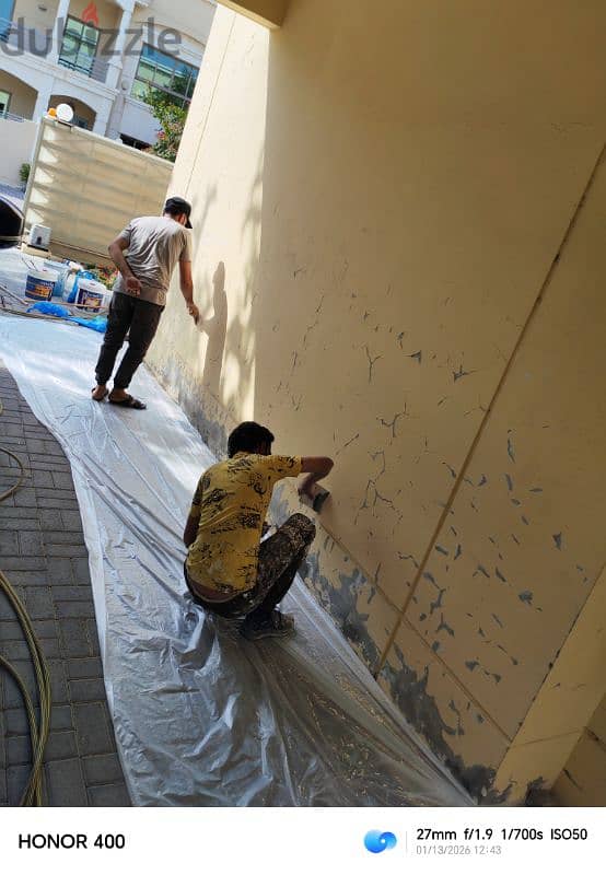 Paint works all over Bahrain @ reasonable price 5