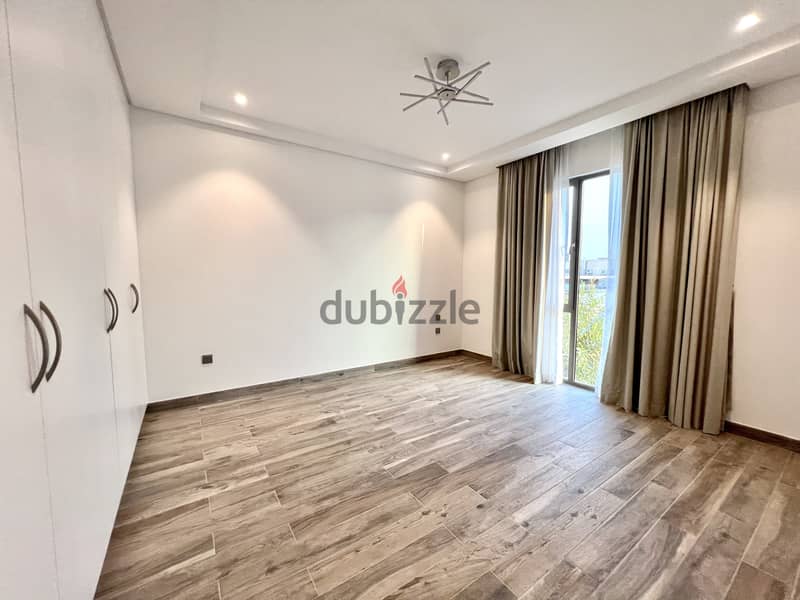 4BR Compound Villa | Saar | Semi-Furnished | Garden | Maid Room 7
