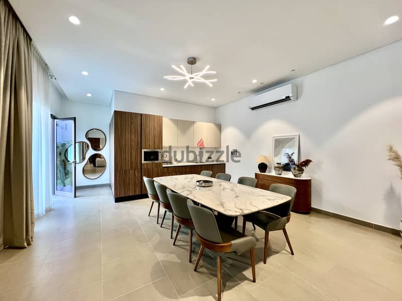 4BR Compound Villa | Saar | Semi-Furnished | Garden | Maid Room 19