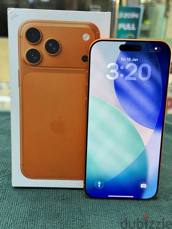 iPhone 17 Pro Max 256 GB internal memory  call WhatsApp 1