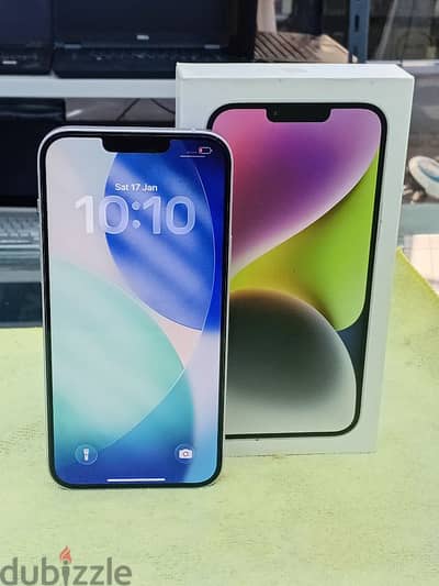 iPhone 14 plus 256 GB internal memory battery health 88% mobile