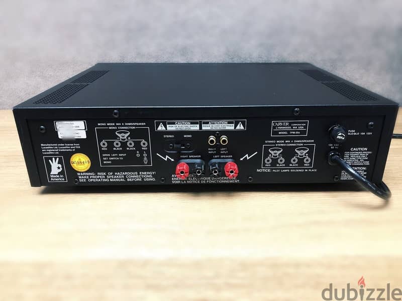 Carver power amplifier for sale 2