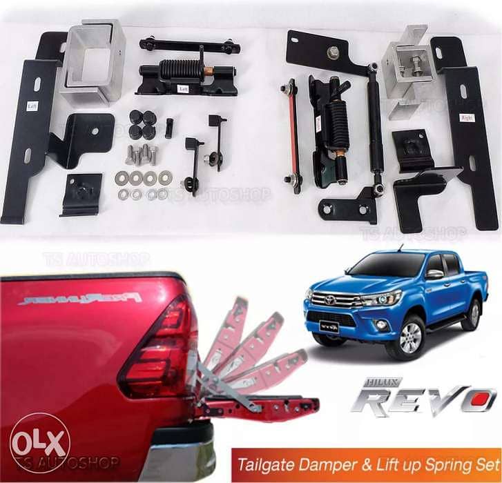 Tailgate Damper Torsion spring & Shock absorber Fit Toyota Hilux 0