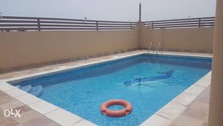 Two bedrooms fully furnished apartment with pool