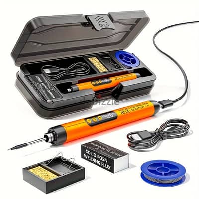 USB DIGITAL DISPLAY RECHARGEABLE SOLDERING IRON