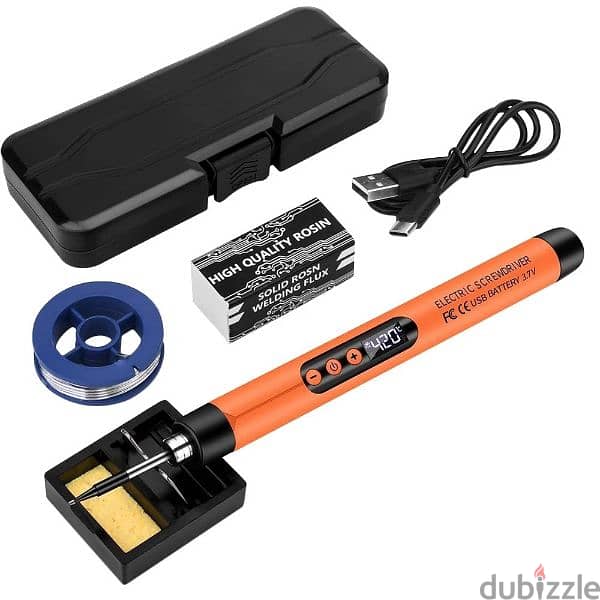 USB DIGITAL DISPLAY RECHARGEABLE SOLDERING IRON 3