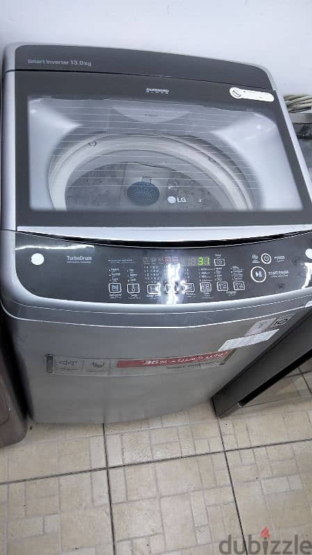 LG 13KG Used Washing Machine Good Condition Only 59BD 1
