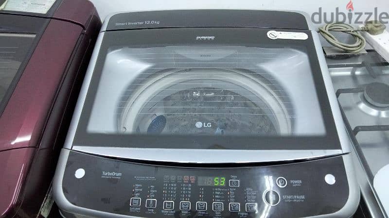 LG 13KG Used Washing Machine Good Condition Only 59BD 3