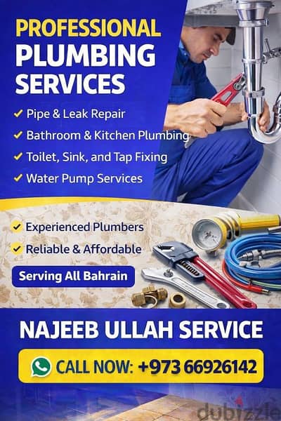 Maintenance Services in Bahrain – Electrical, Plumbing, Carpentry