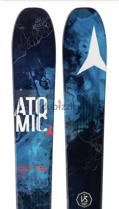 177cm Atomic All Mountain Skis with Marker Bindings