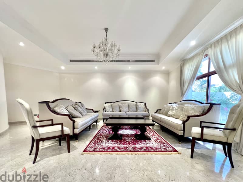 4BR Villa | Saar, Northern Governorate | Private Pool | Semi-Furnished 1
