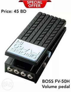 BOSS FV-50H musical instruments volume pedal 0