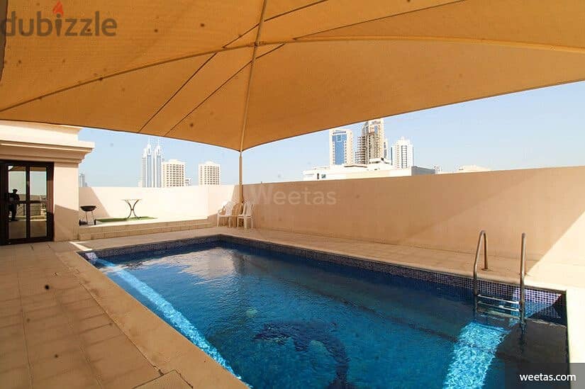 Modern 2 Bed Pool Gym Balcony Burhama 8