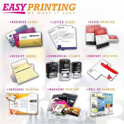 Easy Printing Bahrain - An Online Printing Service Company.