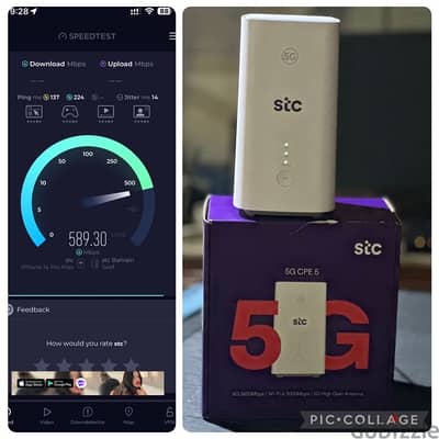 5G CPE Router, Almost New- Stc - Networking - Communication - 105627214