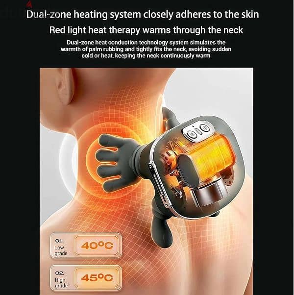 Neck Massager With Hands, Massage Master For Shoulder,Neck,Leg Massage 3