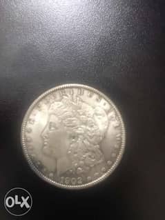 US silver 1 dollar 0