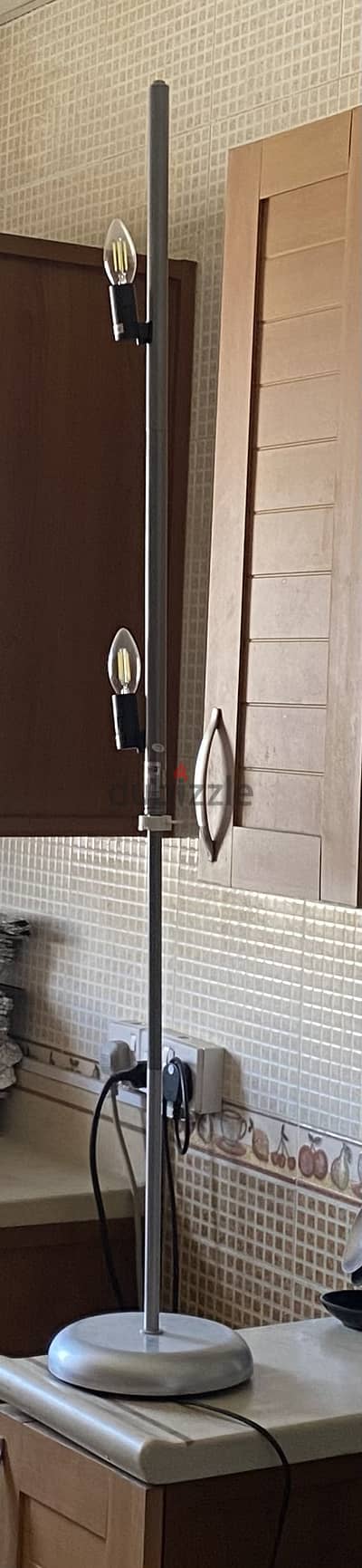 Floor lamp, color silver, BD15 OBO