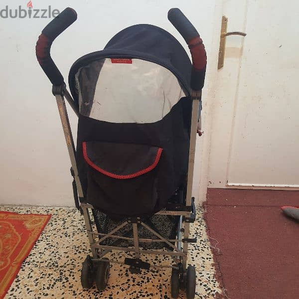 Call (36216143) MCLAREN ENGLAND Baby Stroller for sale in Perfect cond 4