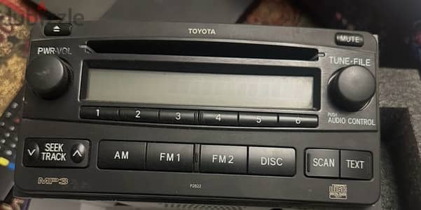 Genuine Toyota Radio MP3 CD player