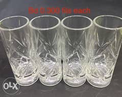 Crystal Glasses and Assorted Glasses 0