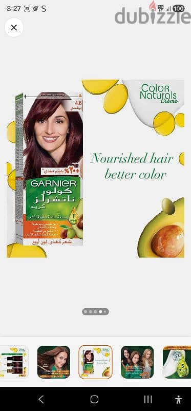 Garnier Color Naturals Burgundy 4.6, 2 pack