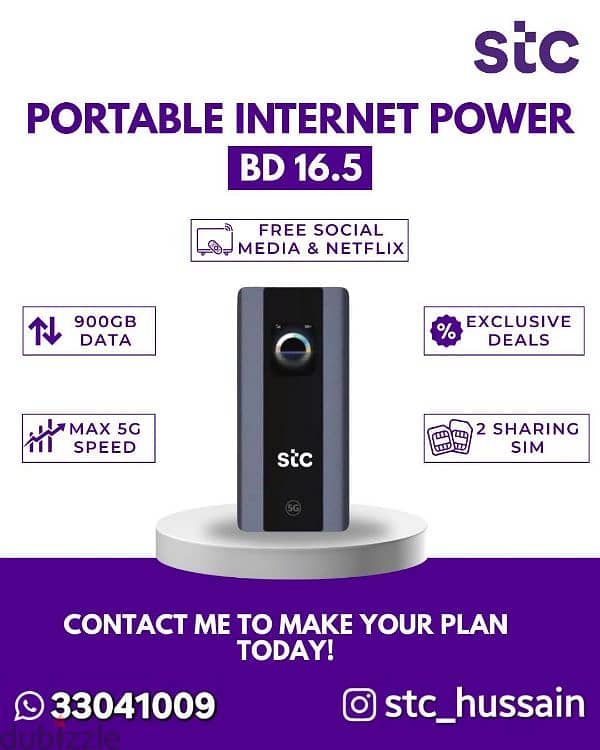 STC, Postpaid 5G Data Sim, 5G Home broadband, Fiber, Voice plan's - Men ...