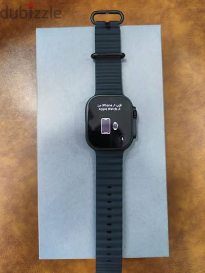 apple watch ultra 2 black metal and samsung watch ultra 1 new conditi