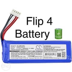 flip 4 battery 0