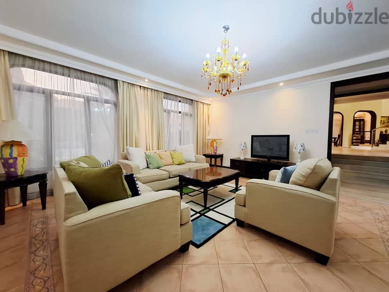 4BR Villa | Al Jasra | Fully Furnished | Maid & Driver Rooms 4