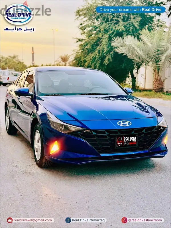 Hyundai Elantra 2021 -Single Owner(56,000 KM)