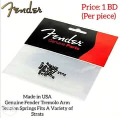 Genuine Fender Tremolo Arm Tension Springs Fits A Variety of Strats. 0