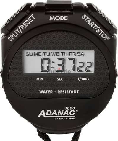 MARATHON ST083009 Adanac 4000 Digital Stopwatch Timer with Extra Large