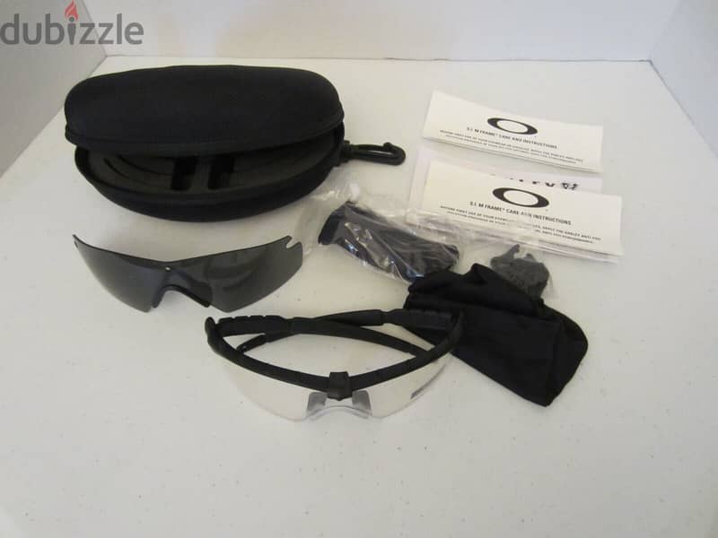 Oakley SI Ballistic M Frame 2.0 Strike with Black Frame and Clear Lens 1
