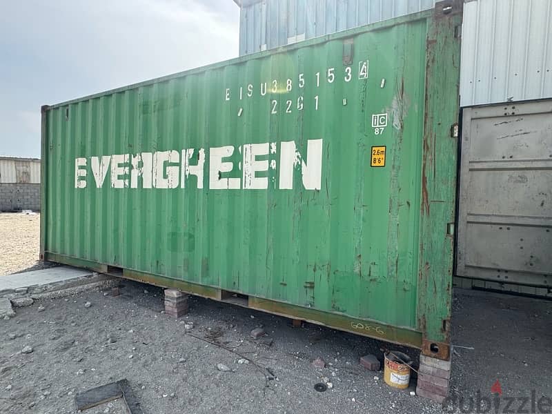 6 / 20’ CONTAINERS FOR SALE 2