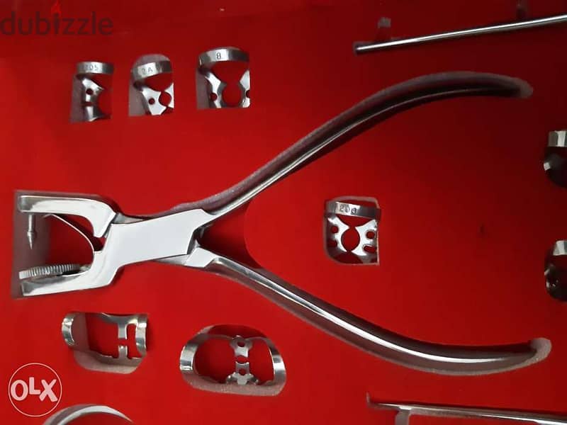 Rubber dam clamps kit 4