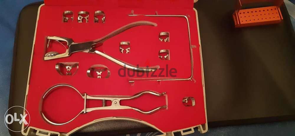 Rubber dam clamps kit 5