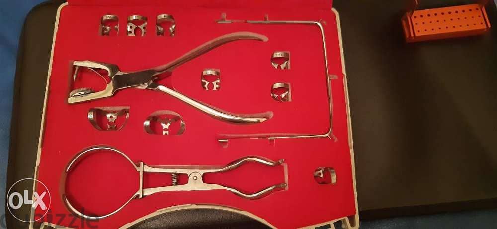 Rubber dam clamps kit 6