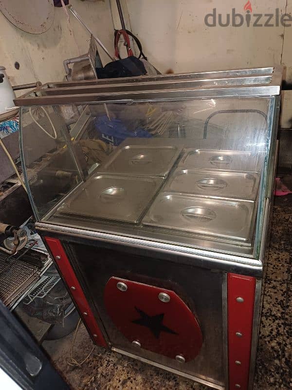 pizza oven gas and warmer heater 1