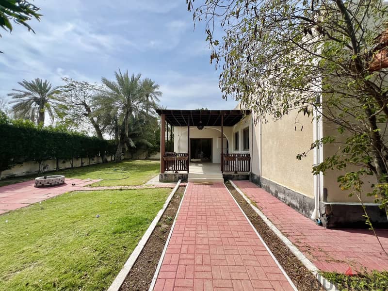 3BR Villa | Saar | Semi-Furnished | Private Garden | Maid Room 1