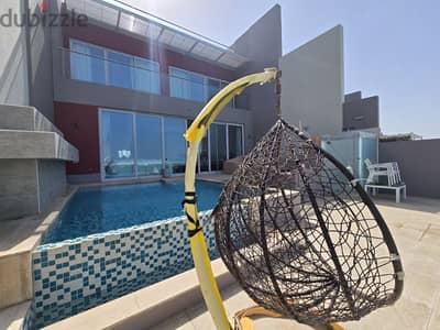 3+1 maid room Entirely sea view Beach access with GT