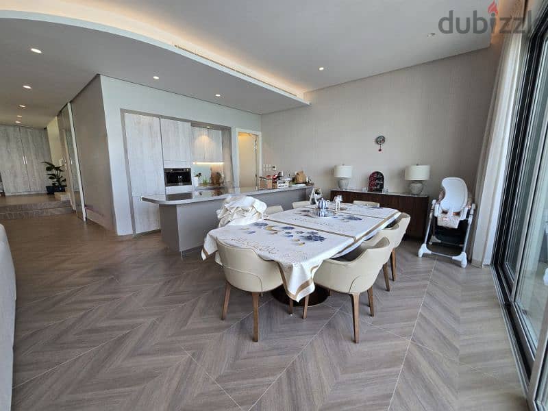 3+1 maid room Entirely sea view Beach access with GT 8