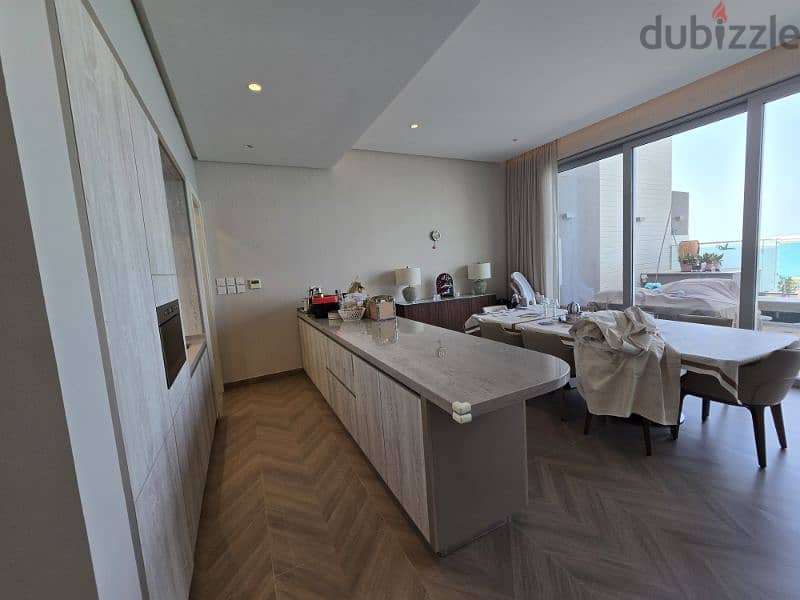 3+1 maid room Entirely sea view Beach access with GT 10