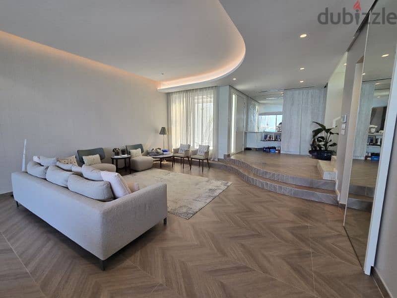 3+1 maid room Entirely sea view Beach access with GT 11