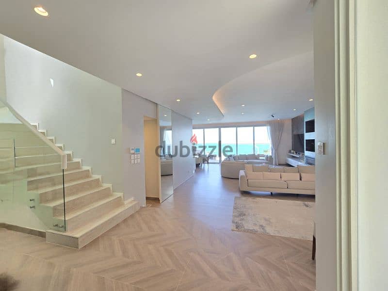 3+1 maid room Entirely sea view Beach access with GT 13