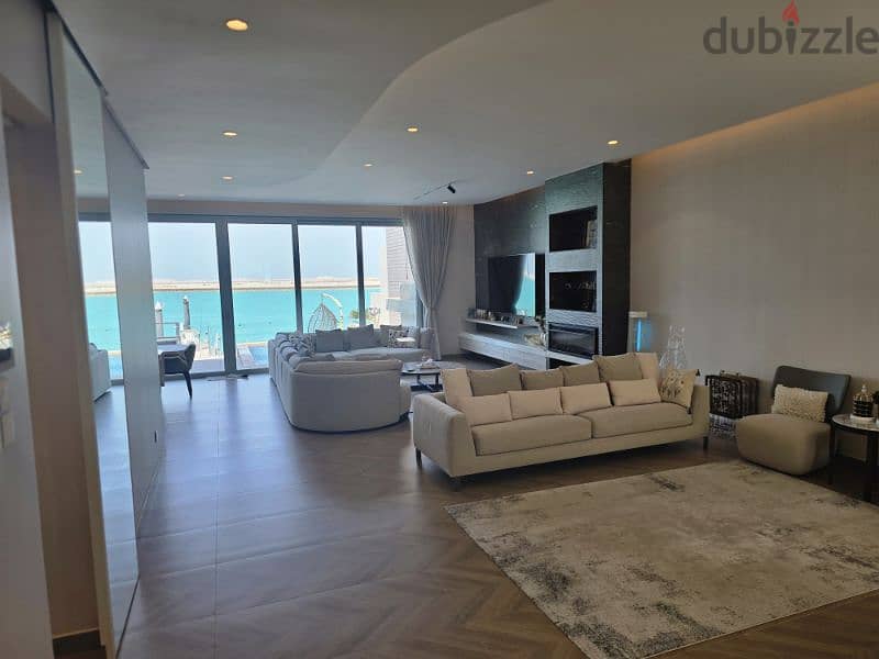 3+1 maid room Entirely sea view Beach access with GT 14