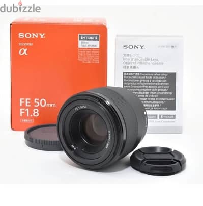 Sony | SEL50F18F | FE 50mm F1.8 Lens