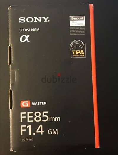 Sony FE 85 mm F1.4 GM I SEL85F14GM