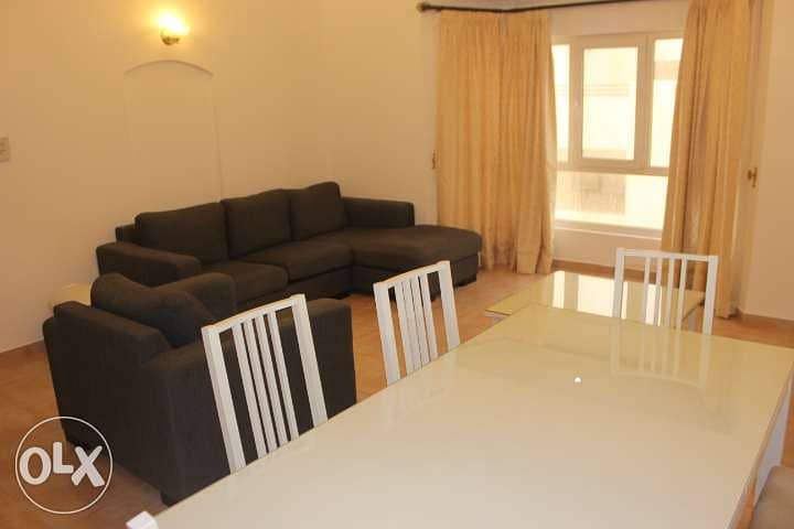 1 BR + inclusive + fully furnished in Saar 1